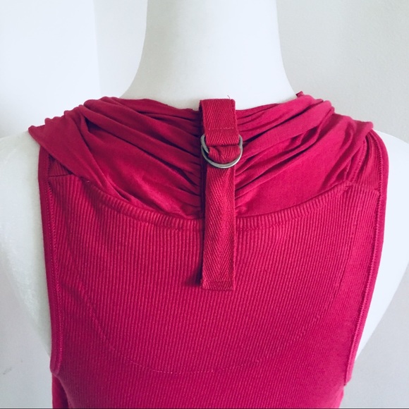 K-Dash by Kardashian Pink Top Zipper Scarf unique - Picture 3 of 8